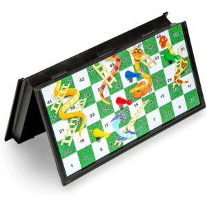 Snakes and Ladders Board Games with Folding Board