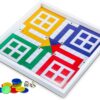 Ludo Game with folding board ,16 Tokens and 1 Dice,