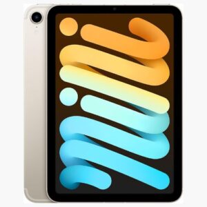 Apple iPad Mini (6th Generation): A15 Bionic, 8.3-inch Liquid Retina Display, 256GB, Wi-Fi 6 + 5G Cellular, 12MP front/12MP Back Camera