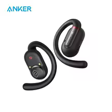 Soundcore by Anker V30i Open-Ear Headphones, Ultra-Comfort, Lightweight Design, Snug Fit, Ergonomic Ear Hooks, Robust Bass, 36H Playtime, Bluetooth 5.3, App Control, Clear Calls, Wireless Earbuds