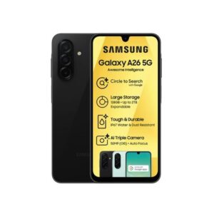Samsung Galaxy A26 5G Smartphone, Awesome Intelligence, 8GB Memory, 256GB Storage, 50MP Camera